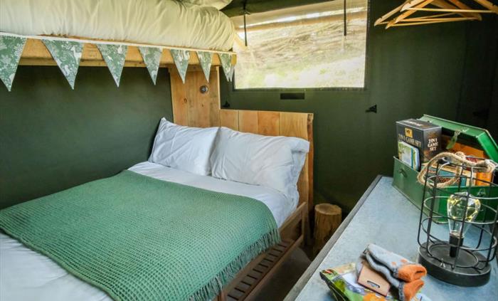 Glamping Holidays in the woods, Hay-on-Wye, Wales